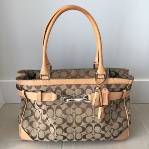 Original Coach weave bag